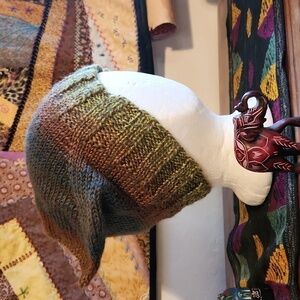 Ombre hippie hat ultra soft wool blend